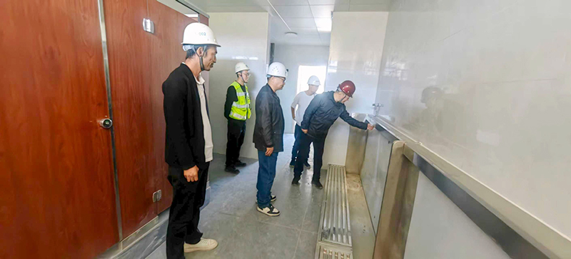 鄭州市建設(shè)投資集團有限公司 第六十七高級中學(xué)項目部國慶、中秋安全生產(chǎn)檢查簡報